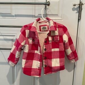 Bass Pro Shops Pink and White Kids Jacket